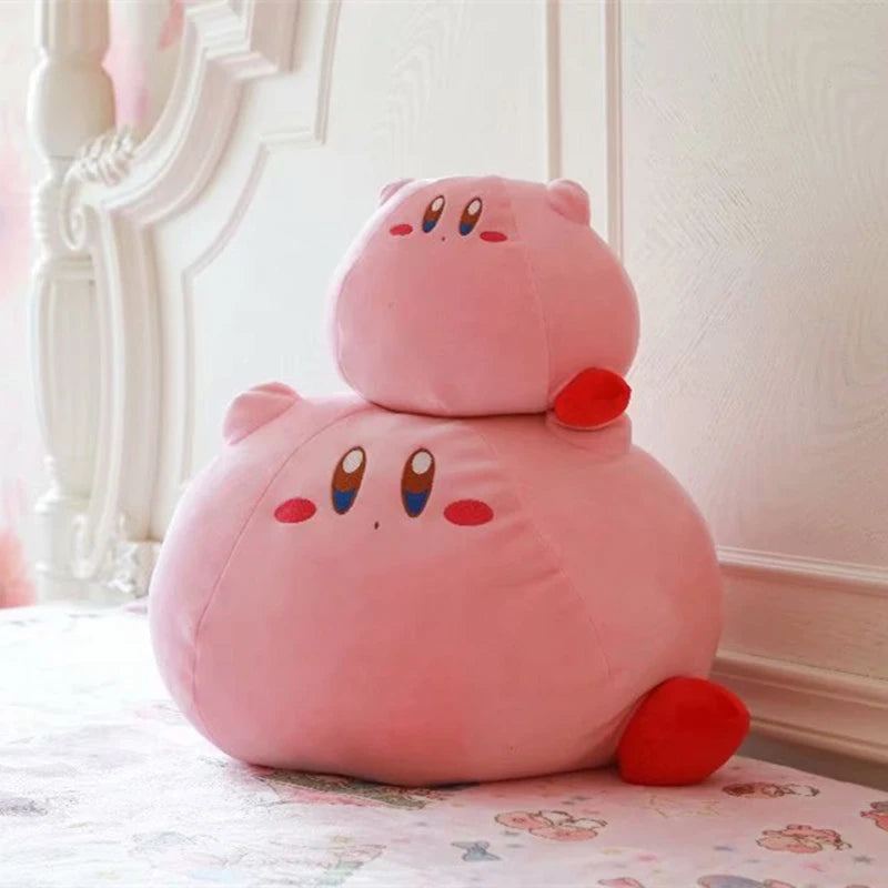 New Kirby Pillow Cartoon Cute Plush Doll Stuffed Animal Peripheral Children's Birthday Gift