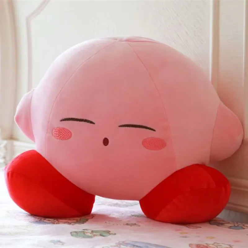 New Kirby Pillow Cartoon Cute Plush Doll Stuffed Animal Peripheral Children's Birthday Gift