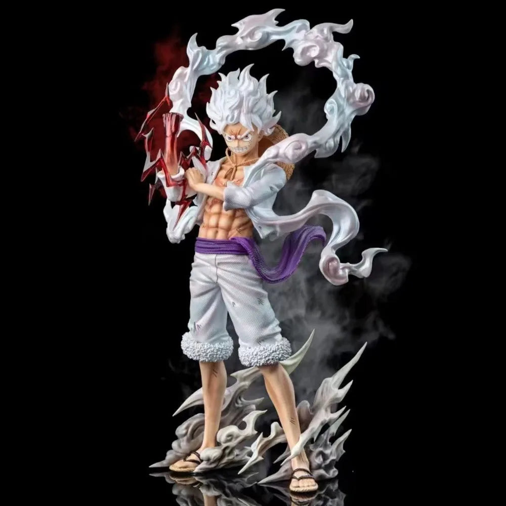25cm Anime Figure 5 Gear Luffy One Piece Figure Nika Luffy Figure PVC Statue Collectible Model Toys
