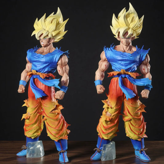 27cm Double headed in Dragon Ball Z Son Goku Figure Super Saiyan Son Goku Action Figures Pvc
