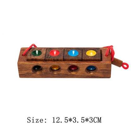 Wooden Brain Teaser Lu Ban Puzzle 3D Unlock Intelligence Games For Adults And Children