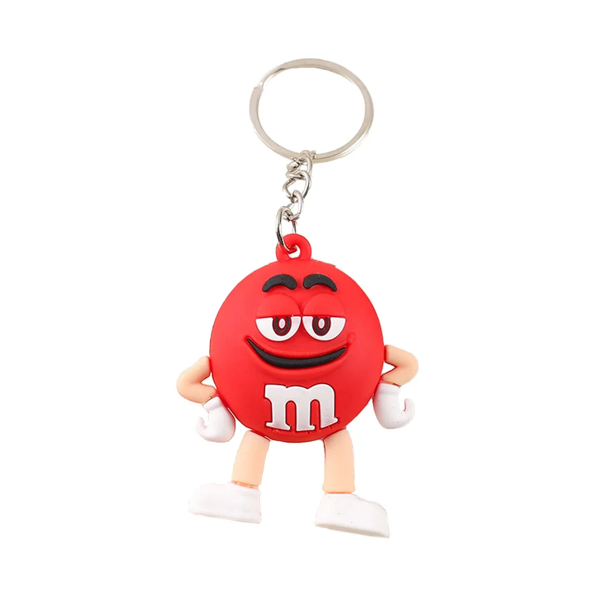 Fashion Fun Key Chains Cute M Bean Cartoon Keychain Children Surprise Birthday Gift Accessories Keyring