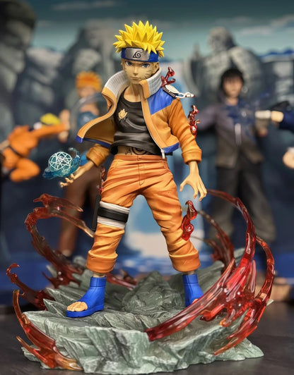 Naruto Figure Uzumaki Naruto Action Figures Two Heads Figurine Pvc Doll Statue Collection Desk