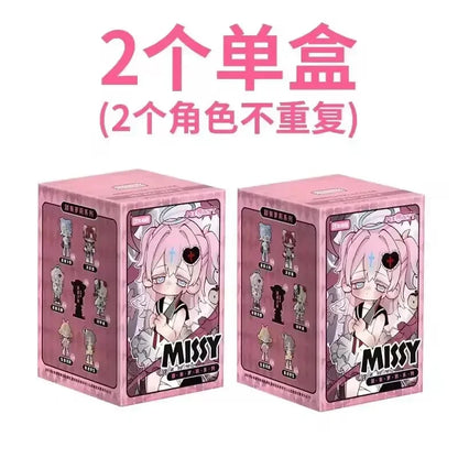 Missy Sweet Mourning Series Lolita Blind Boxes Random PVC Action Figure Doll Mystery Box