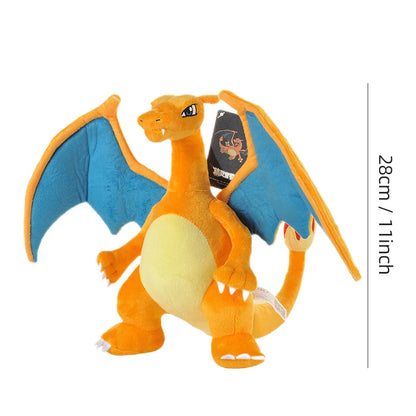 Pokemon Kawaii Charizard Stuffed Toys Cartoon&Cute Firedragon Plush Dolls Throw Pillow