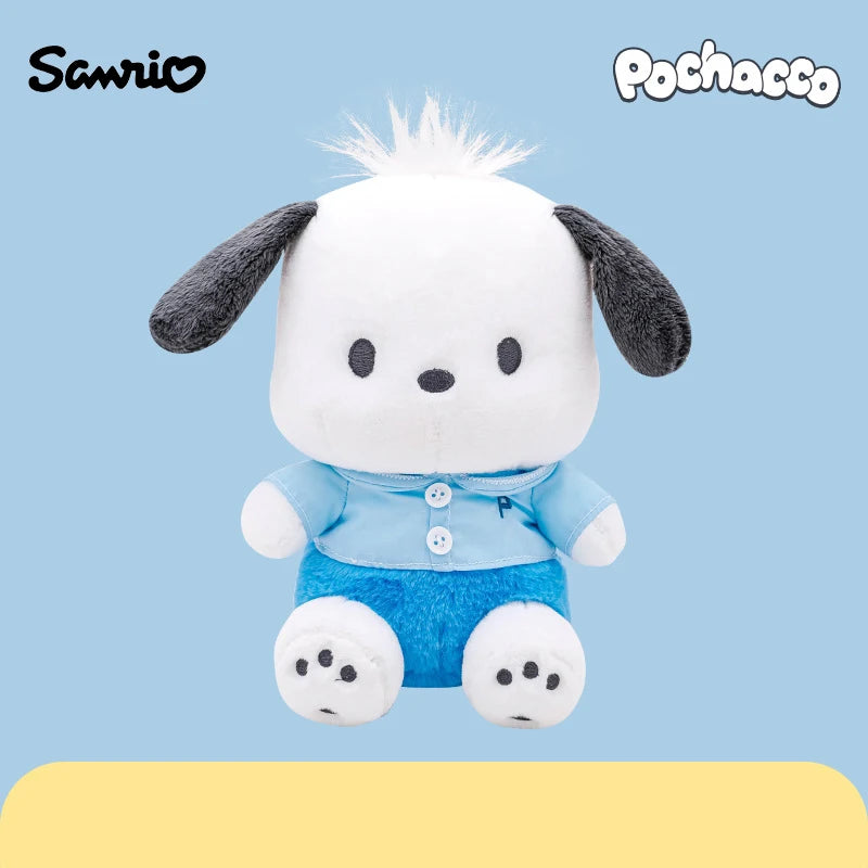 Genuine Anime Sanrio Pochacco Dog Stuffed Toys Cute Plush Toys Plushies Kawaii Throw Pillow