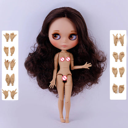 ICY DBS Blyth Doll 1/6 Joint 30cm Special Price 30 cm tan Skin Matte face Girl Doll BJD Toy Gift