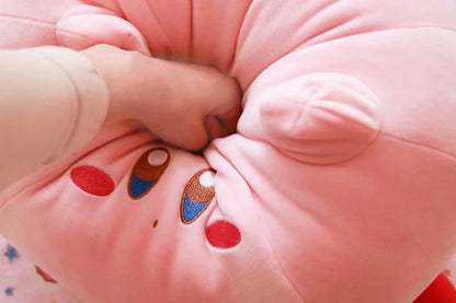 New Kirby Pillow Cartoon Cute Plush Doll Stuffed Animal Peripheral Children's Birthday Gift