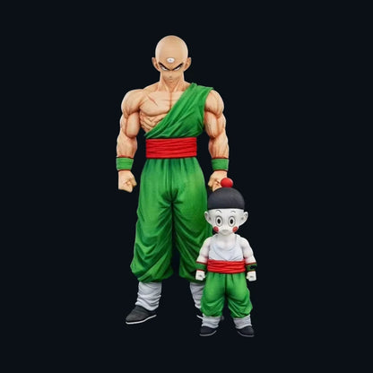 28cm Anime Dragon Ball Kids Krillin Son Gohan Trunks PVC Action Figures Model Collection