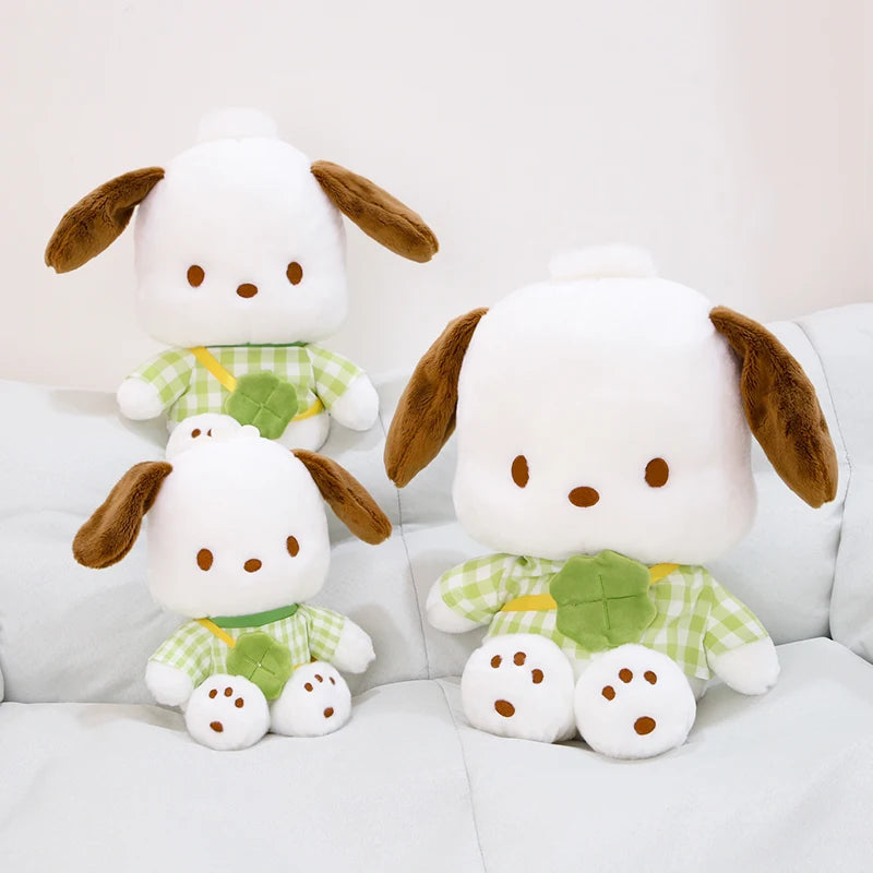 Genuine Anime Sanrio Pochacco Dog Stuffed Toys Cute Plush Toys Plushies Kawaii Throw Pillow