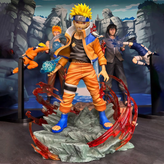 Naruto Figure Uzumaki Naruto Action Figures Two Heads Figurine Pvc Doll Statue Collection Desk