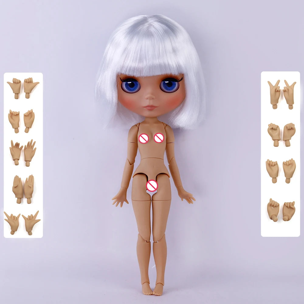 ICY DBS Blyth Doll 1/6 Joint 30cm Special Price 30 cm tan Skin Matte face Girl Doll BJD Toy Gift