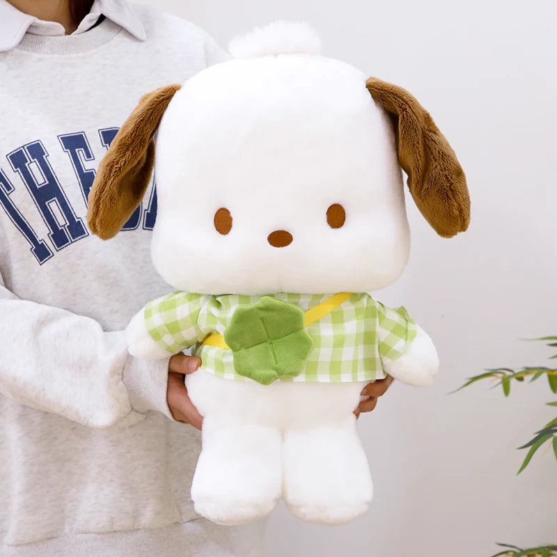 Genuine Anime Sanrio Pochacco Dog Stuffed Toys Cute Plush Toys Plushies Kawaii Throw Pillow