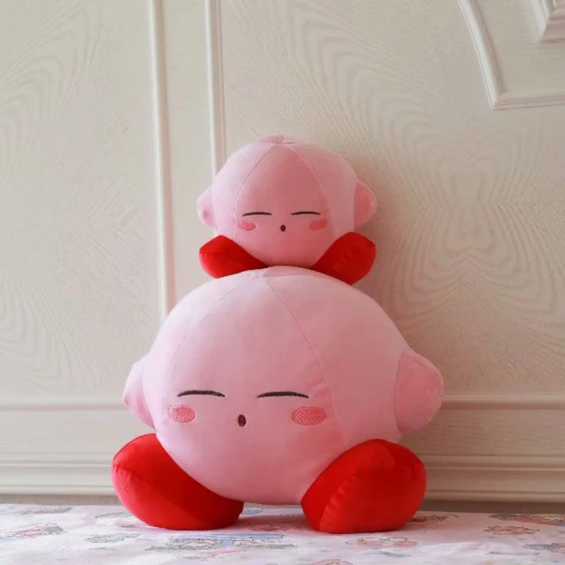 New Kirby Pillow Cartoon Cute Plush Doll Stuffed Animal Peripheral Children's Birthday Gift