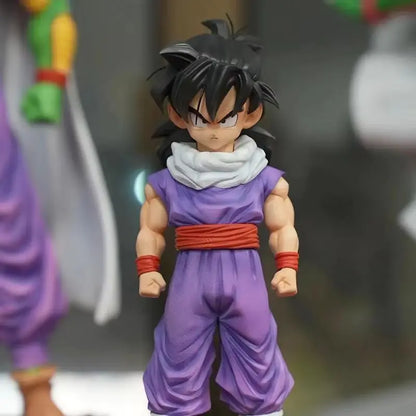 28cm Anime Dragon Ball Kids Krillin Son Gohan Trunks PVC Action Figures Model Collection