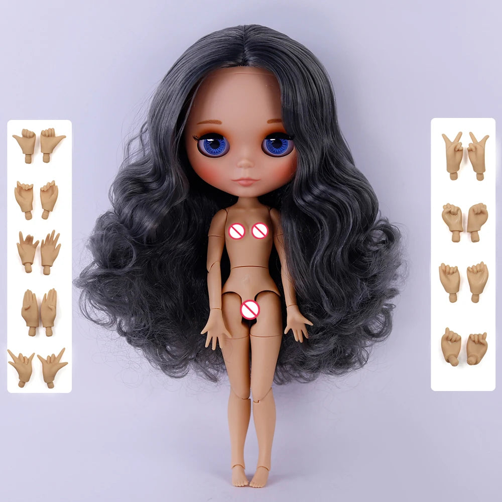 ICY DBS Blyth Doll 1/6 Joint 30cm Special Price 30 cm tan Skin Matte face Girl Doll BJD Toy Gift