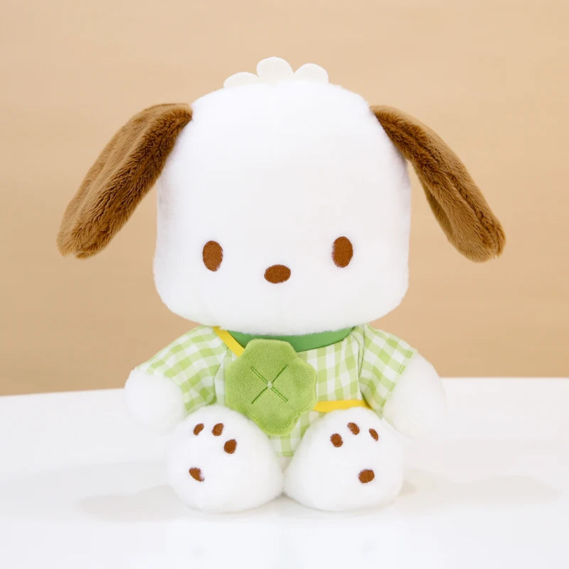 Genuine Anime Sanrio Pochacco Dog Stuffed Toys Cute Plush Toys Plushies Kawaii Throw Pillow