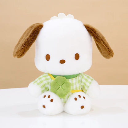 Genuine Anime Sanrio Pochacco Dog Stuffed Toys Cute Plush Toys Plushies Kawaii Throw Pillow