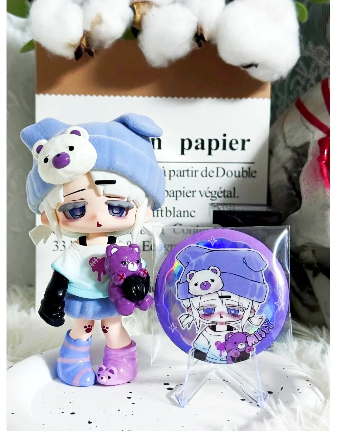 Missy Sweet Mourning Series Lolita Blind Boxes Random PVC Action Figure Doll Mystery Box