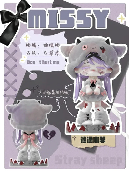 Missy Sweet Mourning Series Lolita Blind Boxes Random PVC Action Figure Doll Mystery Box