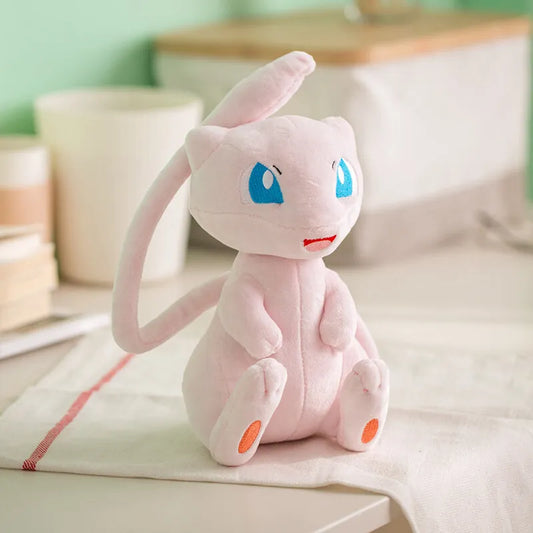 Pokemon Kawaii Mew Stuffed Toys Cartoon&Cute Plush Dolls Throw Pillow Birthday Gift  For Kids
