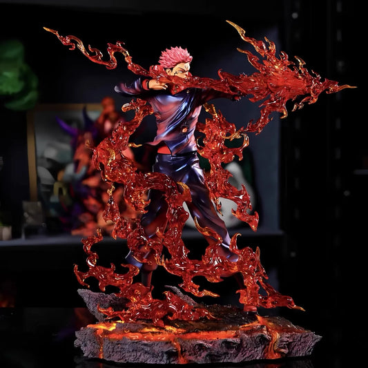 Jujutsu Kaisen Ryomen Sukuna Itadori Yuji Anime Figure Model Toy King Of The Curse Returns