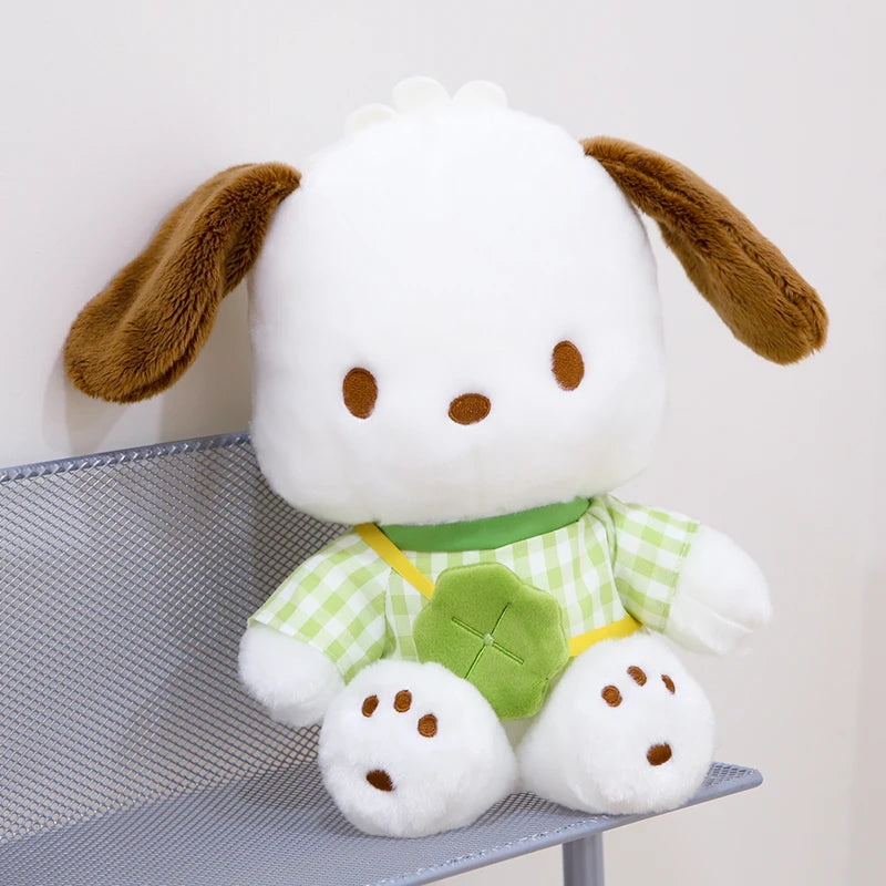 Genuine Anime Sanrio Pochacco Dog Stuffed Toys Cute Plush Toys Plushies Kawaii Throw Pillow