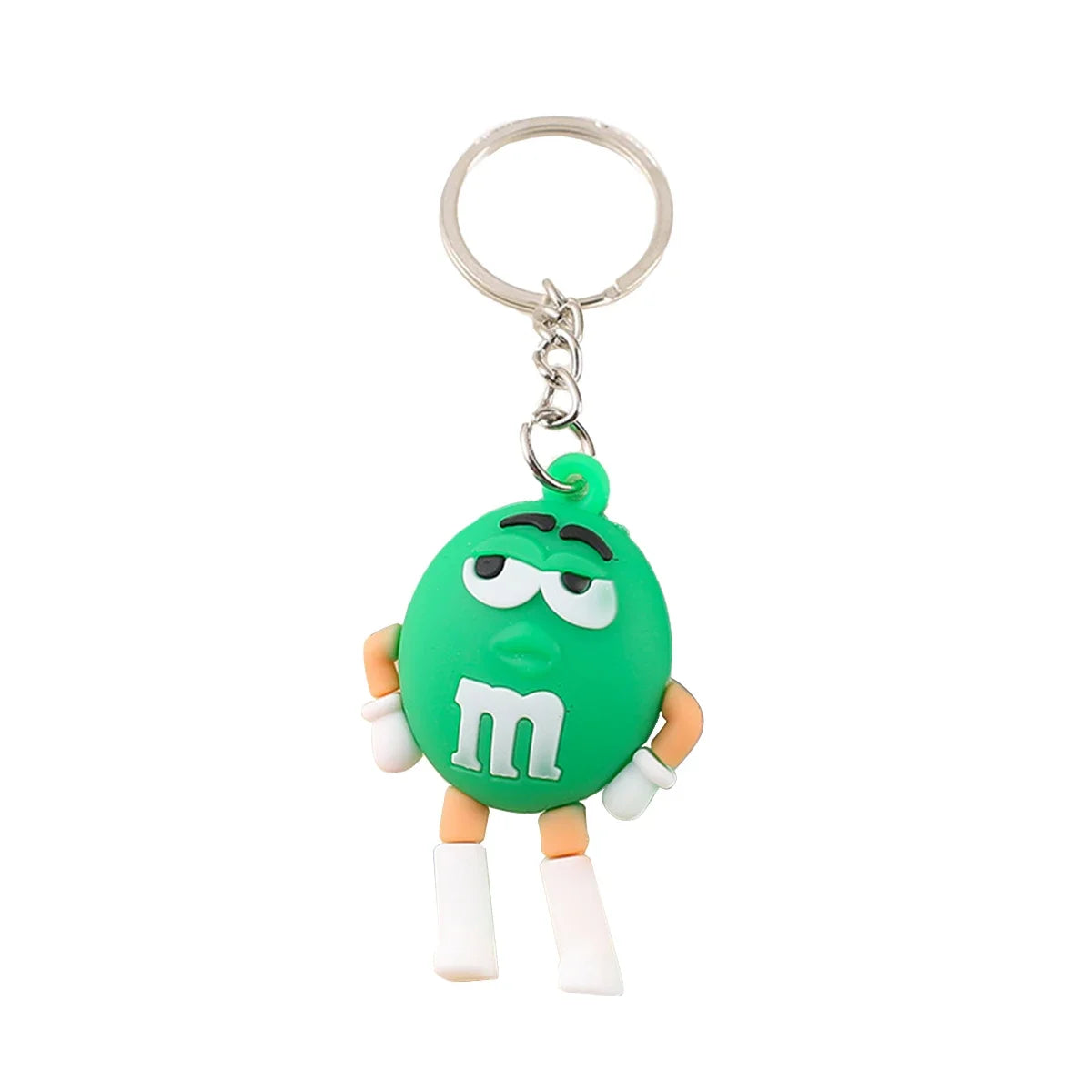 Fashion Fun Key Chains Cute M Bean Cartoon Keychain Children Surprise Birthday Gift Accessories Keyring