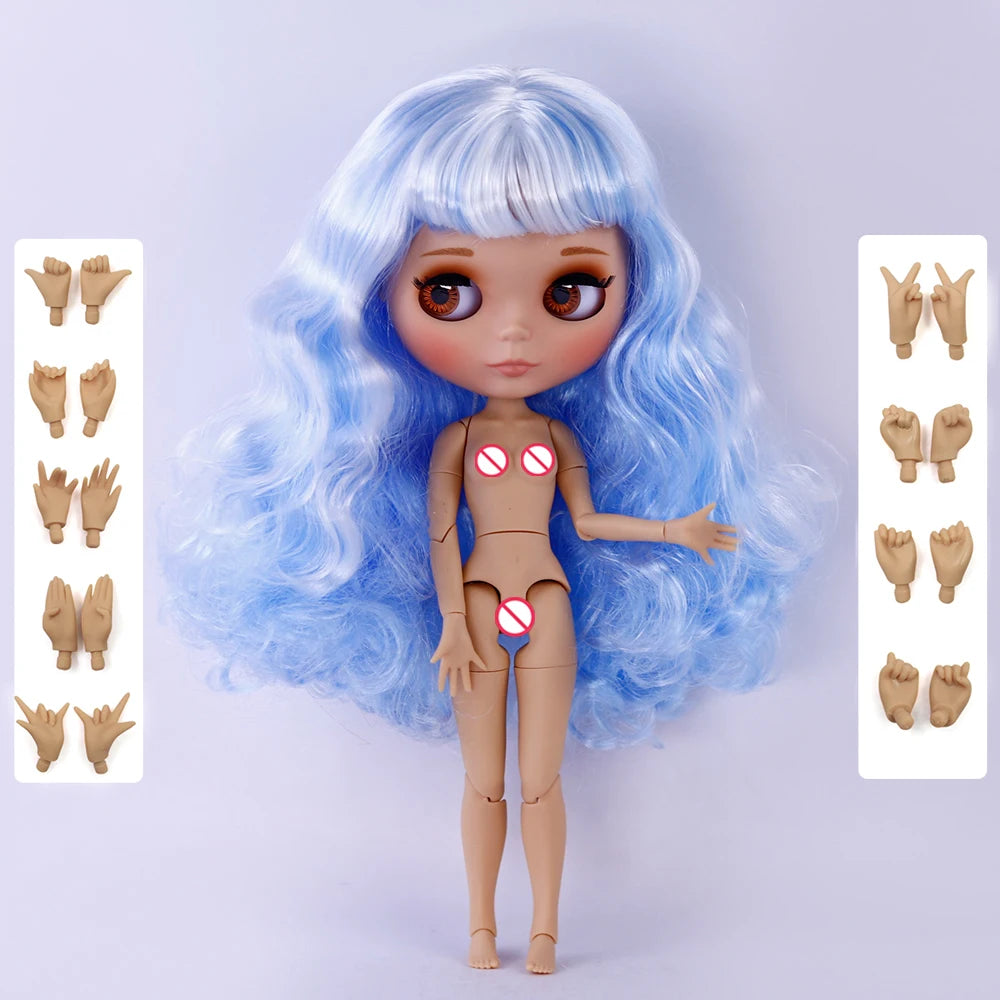 ICY DBS Blyth Doll 1/6 Joint 30cm Special Price 30 cm tan Skin Matte face Girl Doll BJD Toy Gift
