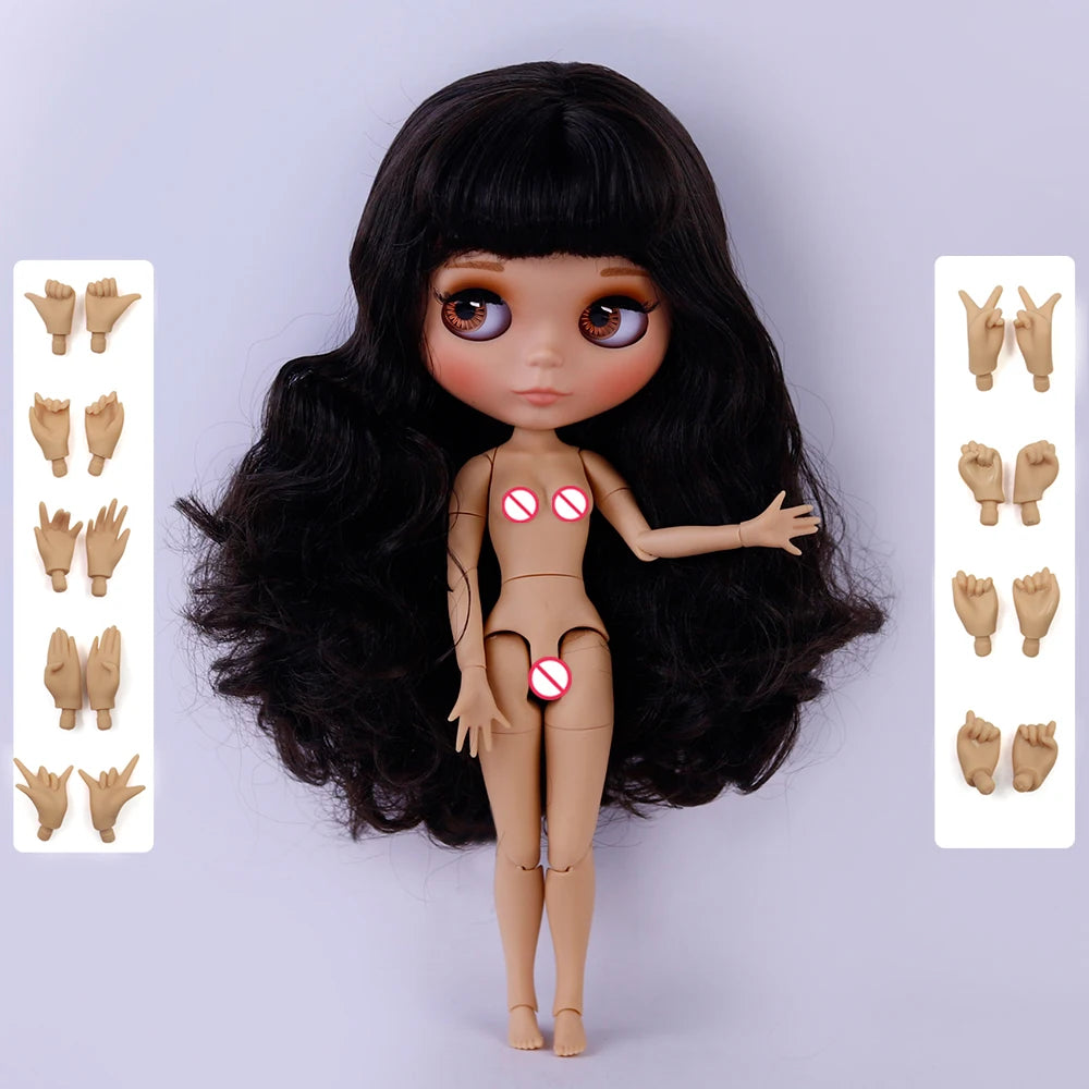 ICY DBS Blyth Doll 1/6 Joint 30cm Special Price 30 cm tan Skin Matte face Girl Doll BJD Toy Gift