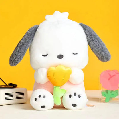 Genuine Anime Sanrio Pochacco Dog Stuffed Toys Cute Plush Toys Plushies Kawaii Throw Pillow